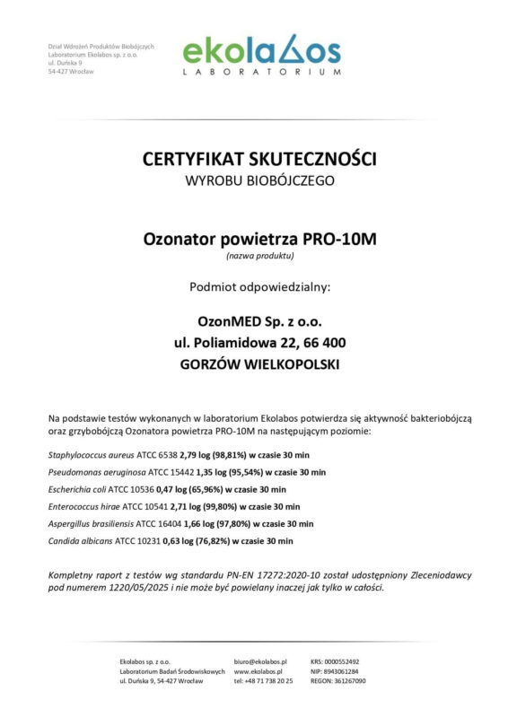 Certyfikat ekolabos